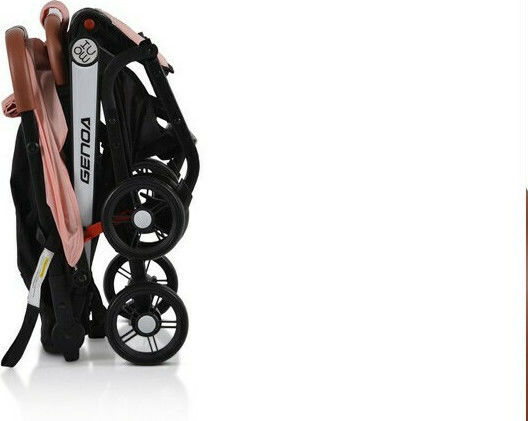 Cangaroo Genoa Verstellbar Kinderwagen Geeignet für Neugeborene Rosa 7kg