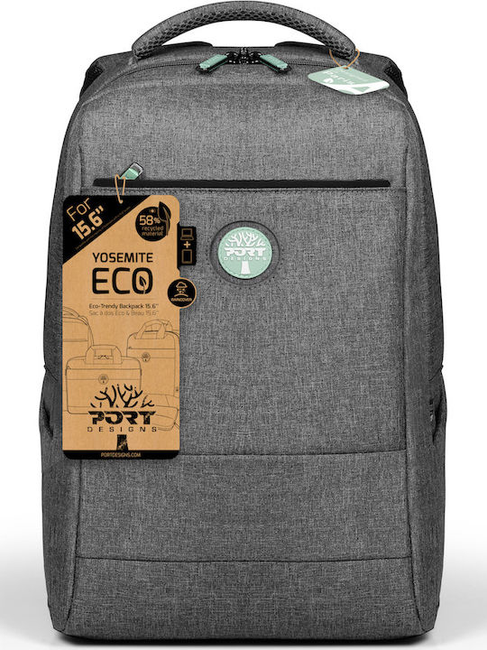 Port Designs Yosemite Eco XL Чанта Раница за лаптоп 15.6" в Сив цвят