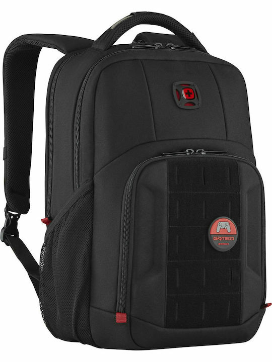 Wenger PlayerMode Tasche Rucksack für Laptop 15.6" in Schwarz Farbe