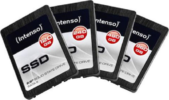 Intenso SSD Висока Производителност 480GB Тип 2.5'' със Свързване SATA III 3813450