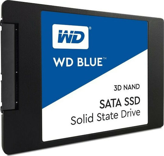 Western Digital Blue 3D SSD 500GB τύπου 2.5'' με σύνδεση SATA III WDS500G2B0A Bulk