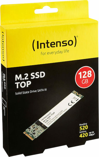 Intenso Top SSD 128GB M.2 mit SATA III Verbindung