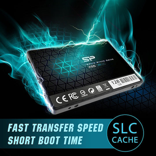 Silicon Power Ace A55 SSD 128GB 2.5'' Type with SATA III Connection SP128GBSS3A55S25