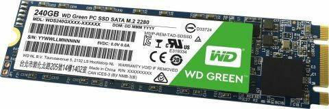 Western Digital WD Green SSD 240GB τύπου M.2 με σύνδεση SATA III WDS240G2G0B Bulk