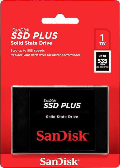 Sandisk SSD Plus 1TB 2.5'' SATA III SDSSDA-1T00-G26
