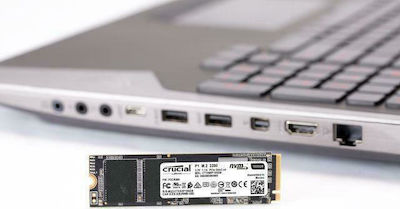 Crucial P1 SSD 500GB τύπου M.2 με σύνδεση PCI Express 3.0 CT500P1SSD8