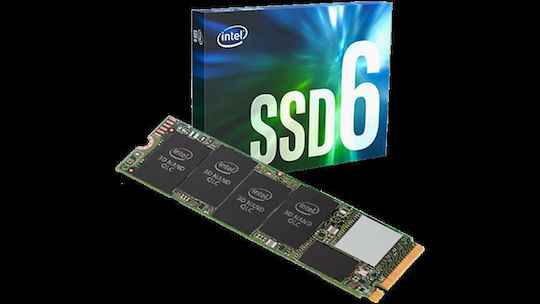 Intel 660p SSD 1TB M.2 NVMe PCI Express 3.0 SSDPEKNW010T8X1