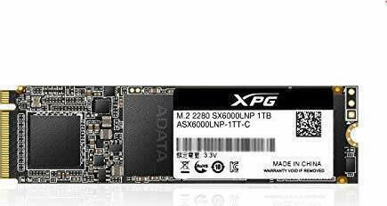 Adata XPG SX6000 Lite SSD 1TB τύπου M.2 με σύνδεση PCI Express 3.0 ASX6000LNP-1TT-C
