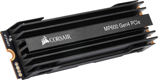 Corsair Force Series Gen.4 SSD 500GB τύπου M.2 με σύνδεση PCI Express 4.0 και Ψύκτρα CSSD-F500GBMP600