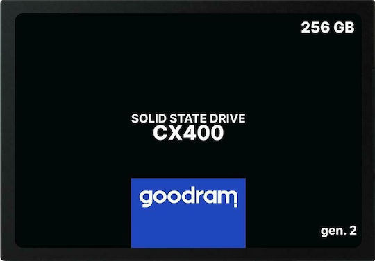 GoodRAM CX400 SSD 256GB 2.5'' Type with SATA III Connection