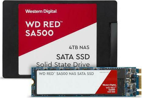 Western Digital Red SA500 SSD 1TB τύπου M.2 με σύνδεση SATA III WDS100T1R0B Bulk