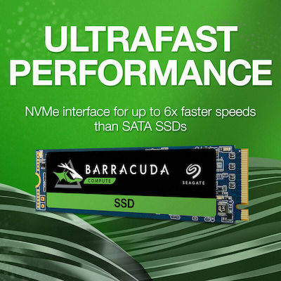 Seagate Barracuda 510 SSD 250GB τύπου M.2 με σύνδεση PCI Express 3.0 ZP250CM3A001
