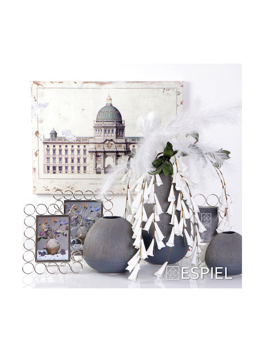 Espiel Metallic Photo Frame with Silver Frame