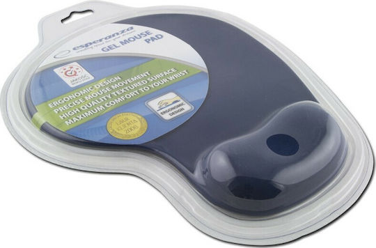 Esperanza Gel Mouse Pad (230mm) with Wrist Support Blue EA137B
