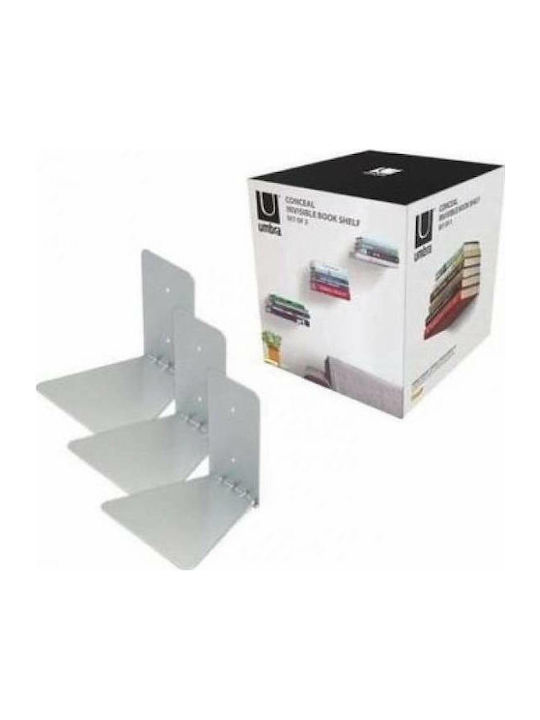 Wall Shelves Conceal Small 3-pack Multicolour 12.7x12.7x12cm