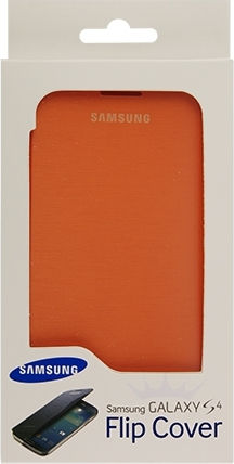 Samsung Book Δερματίνης Πορτοκαλί (Galaxy S4)