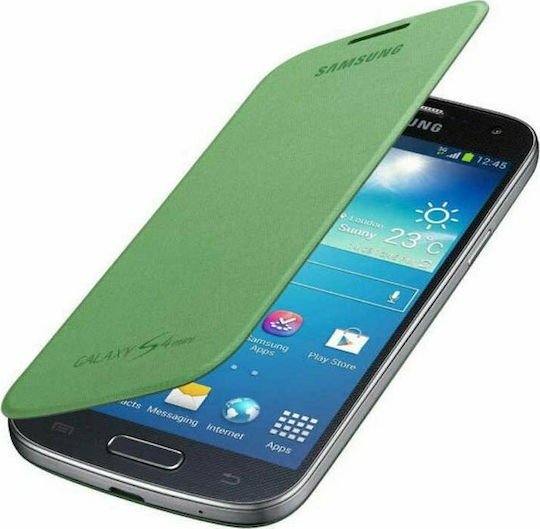 Samsung Flip Cover Book Δερματίνης Πράσινο (Galaxy S4 mini)