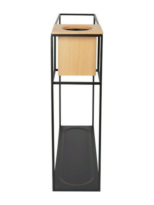Regal Wand Cubist Large Black 39x12x38cm