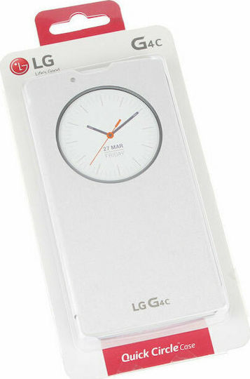 LG Book Synthetic Leather White (LG G4c)