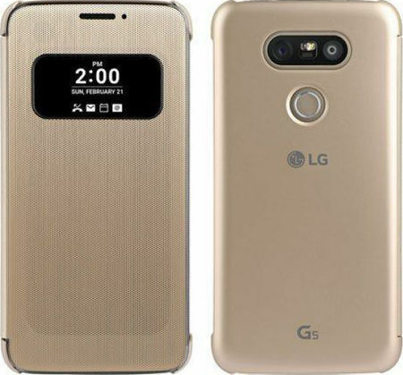 LG Book Πλαστικό Χρυσό (LG G5)