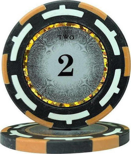 Modiano Set 25 Jetoane De Poker Numărate 13.5gr