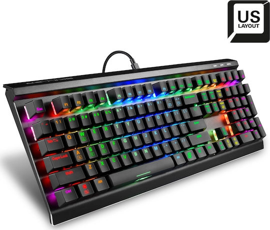 Sharkoon Skiller SGK60 Gaming Mechanical Keyboard with Kailh Box Red switches and RGB lighting (English US)