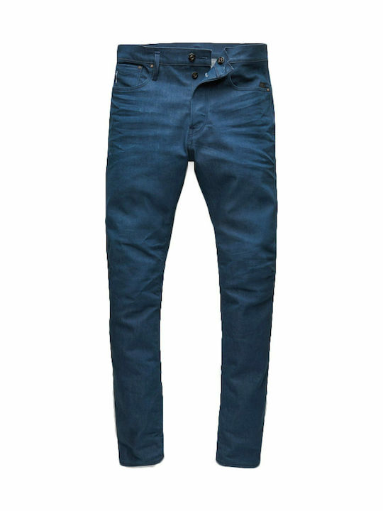 Scutar 3D Herren Jeanshose mit Slim Passform Blau