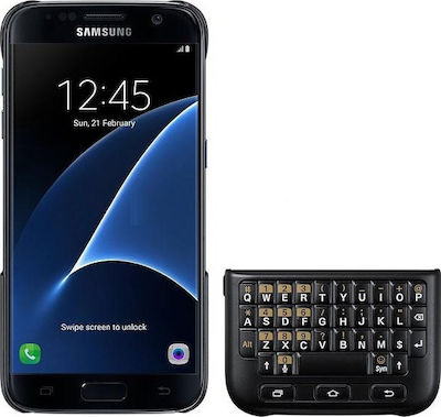 Samsung Umschlag Rückseite Kunststoff Schwarz (Galaxy S7) EJ-CG930UB EJ-CG930UBEGGB