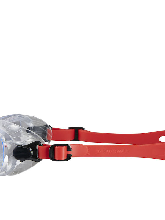 Speedo Futura Classic 10900-B991J Swimming Goggles Kids with Anti-fog Lenses Transparent/Red Transparent