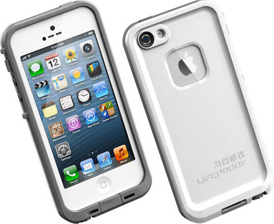 LifeProof Fre Αδιάβροχη 360 Full Cover Πλαστικό 1.5mm Αδιάβροχο Λευκό (iPhone 6/6s)