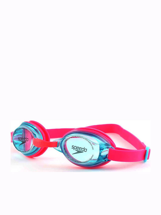 Speedo Jet Schwimmbrille Kinder mit Antibeschlaggläsern Rosa