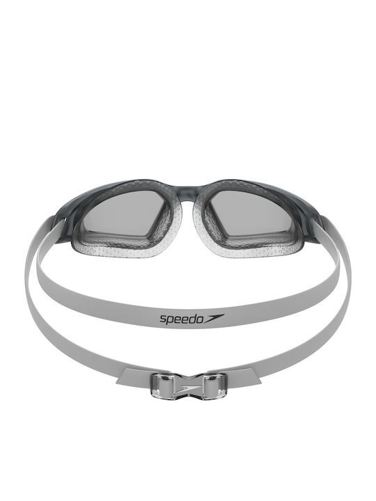 Speedo Hydropulse Swimming Goggles Adults with Anti-fog Lenses Gray