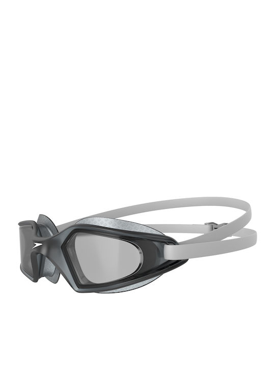 Speedo Hydropulse Swimming Goggles Adults with Anti-fog Lenses Gray