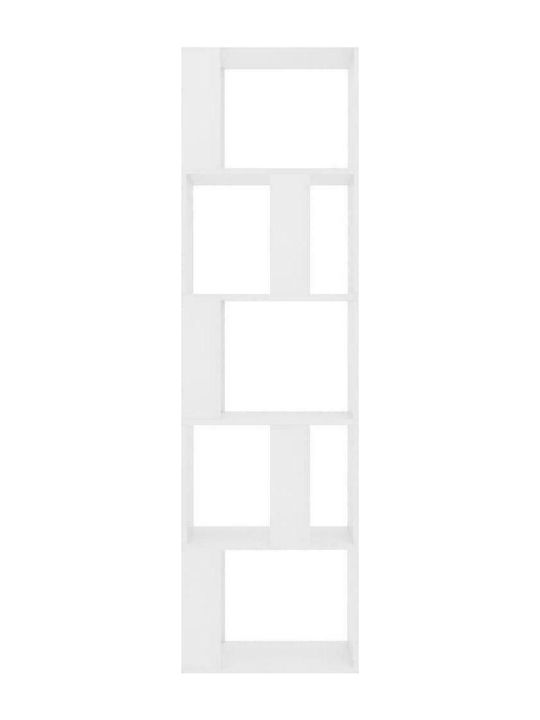 Bookcase White 45x24x159cm