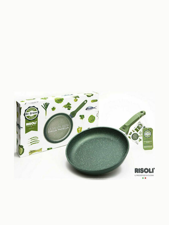 Risoli Dr.Green Pan made of Cast Aluminum with Non-Stick Coating 28cm