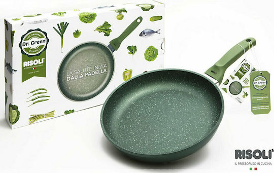 Risoli Dr.Green Pan made of Cast Aluminum with Non-Stick Coating 28cm