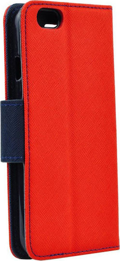 Wallet Synthetic Leather Red (iPhone 6/6s)