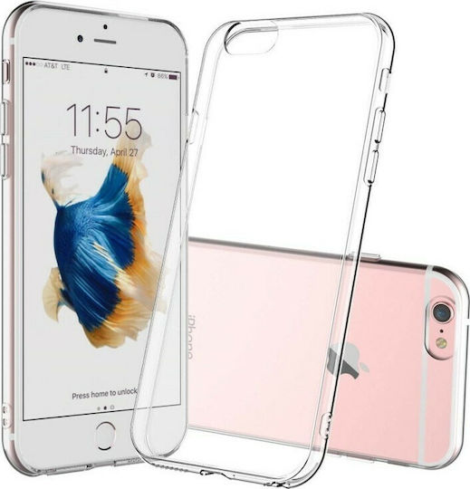 Back Cover Σιλικόνης 0.3mm Διάφανο (iPhone 6/6s)