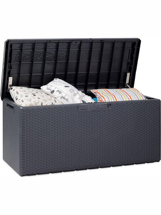 Toomax Outdoor Storage Box Porto Novo 350lt Gray L123.7xW54.5xH58.7cm