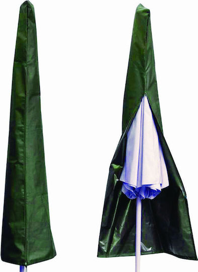 Outdoor Furniture Cover Umbrella 50x50x185cm in Green Color