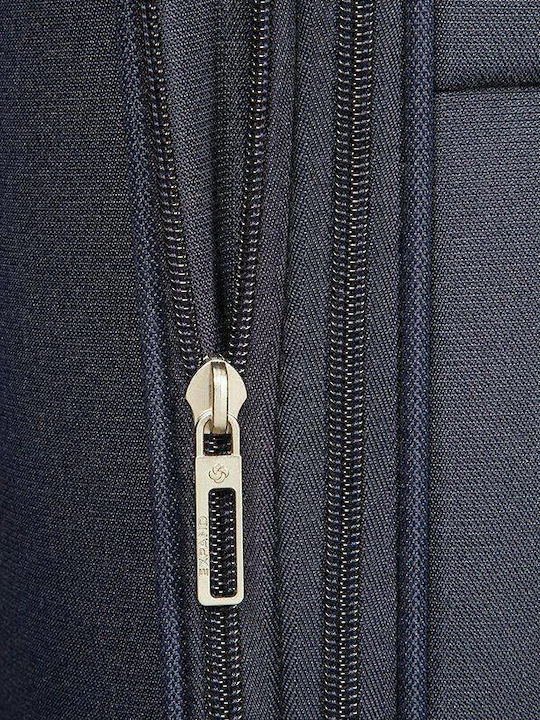 Samsonite Base Boost Spinner Mittlere Stoffkoffer Blau mit 4 Rädern Höhe 66cm