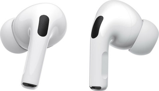 Apple AirPods Pro (1st Gen) με MagSafe Charging Case In-ear Bluetooth Handsfree Earphones with Sweat Resistance and Charging Case White