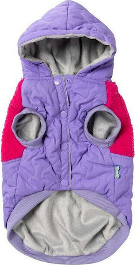 Fuzzyard Oregan Dog Coat with Hood with 26cm Back Length
