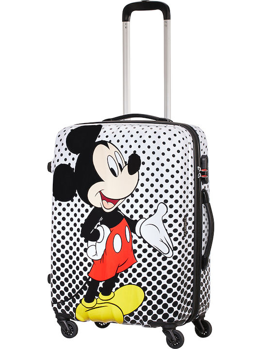 American Tourister Disney Legends Παιδική Μεσαία Βαλίτσα Ταξιδίου Σκληρή Πολύχρωμη με 4 Ρόδες Ύψους 65εκ.