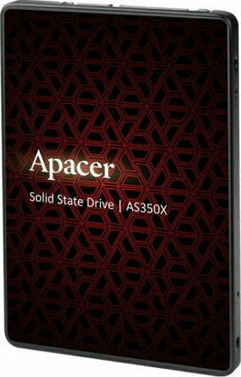 Apacer AS350X SSD 256GB τύπου 2.5'' με σύνδεση SATA III AP256GAS350-1