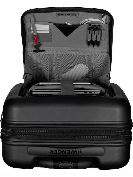 Wenger Syntry Carry-On Wheeled Gear Βαλίτσα Ταξιδίου Καμπίνας Σκληρή Γκρι με 4 Ρόδες Ύψους 55εκ.