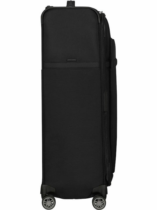Samsonite Airea Μεγάλη Βαλίτσα Ταξιδίου Υφασμάτινη Μαύρη με 4 Ρόδες Ύψους 78εκ.