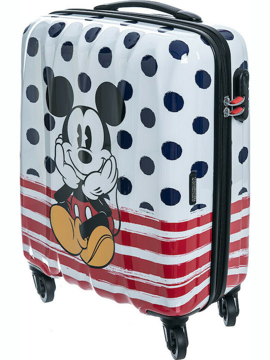 American Tourister Legends Spinner 55/20 Mickey Mouse Valiză De Călătorie Pentru Copii De Cabină Dură Multicoloră Cu 4 Roți Înălțime 55 Cm