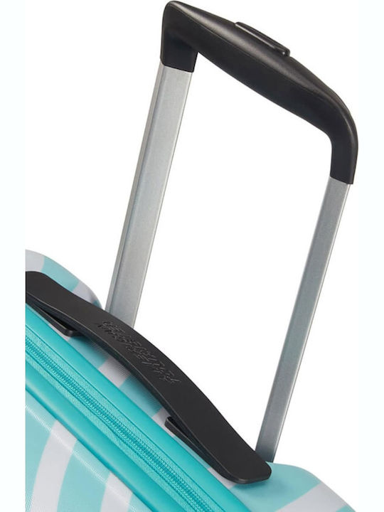 American Tourister WaveBreaker Παιδική Μεσαία Βαλίτσα Ταξιδίου Σκληρή Πολύχρωμη με 4 Ρόδες Ύψους 67εκ.