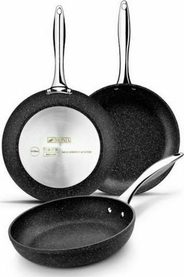 Monix Mineral Pan aus Aluminium mit Antihaftbeschichtung 24cm
